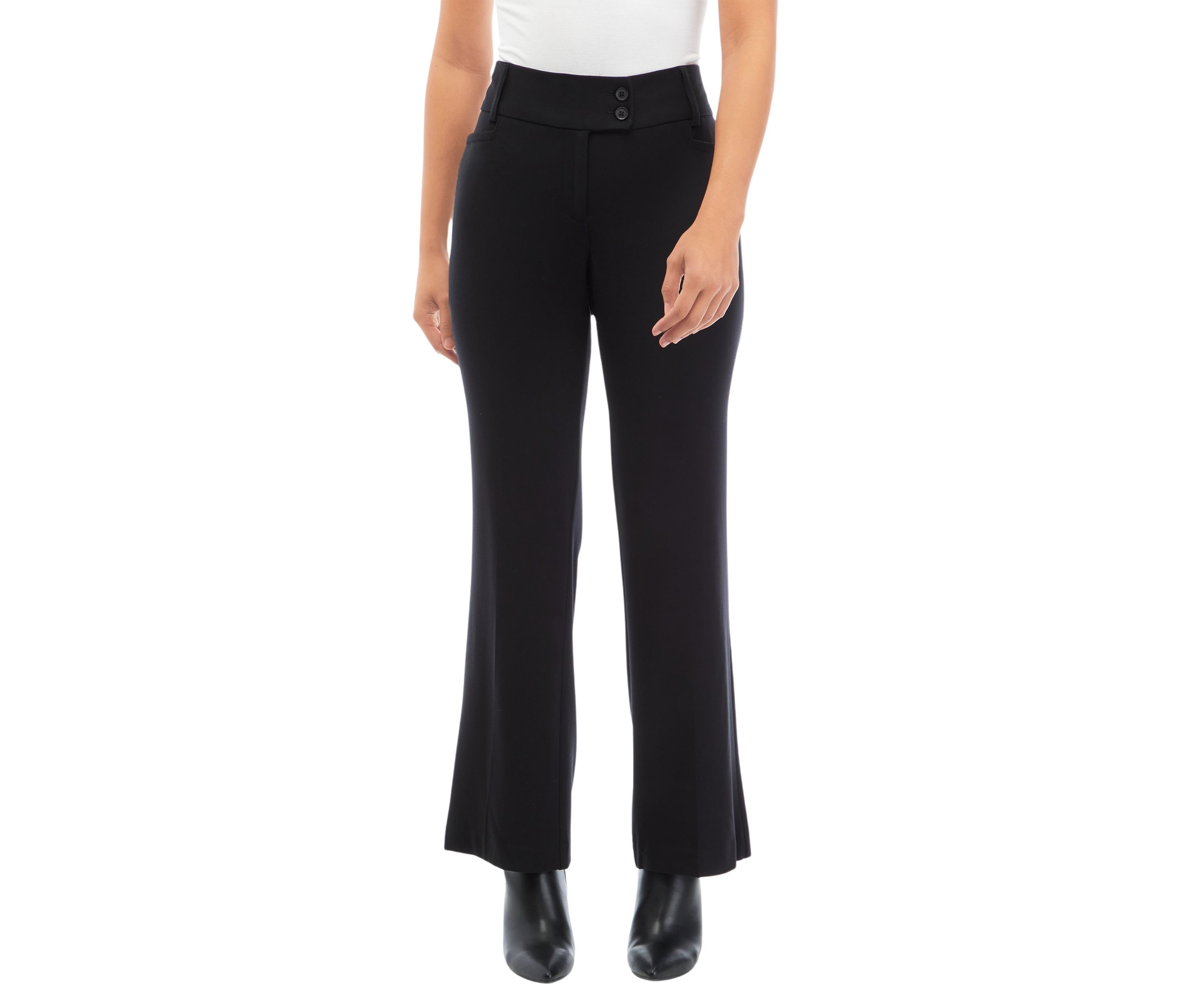 Petite Curvy Fit Bootcut Pants