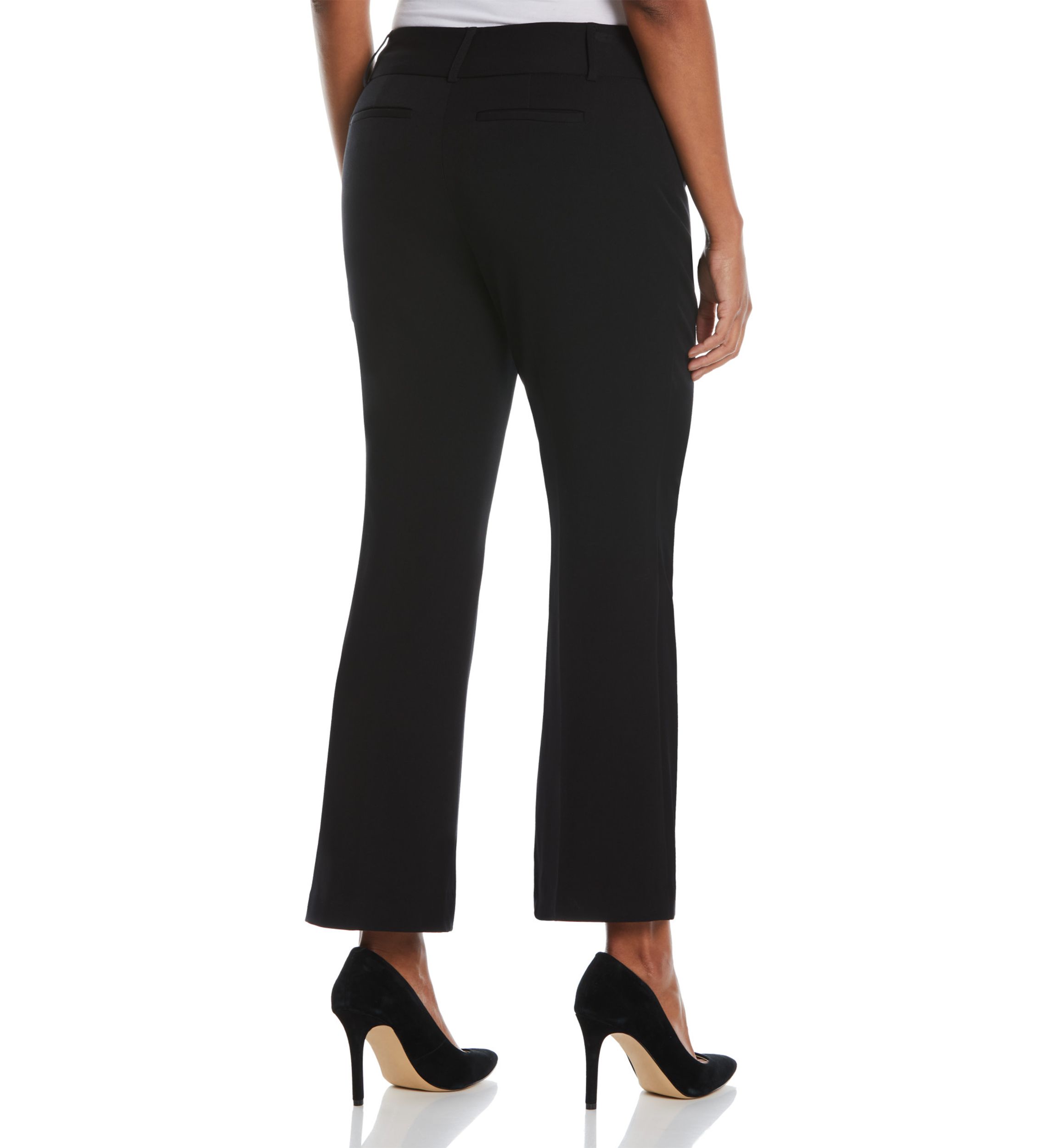 Petite Curvy Fit Short Length Bootcut Pants