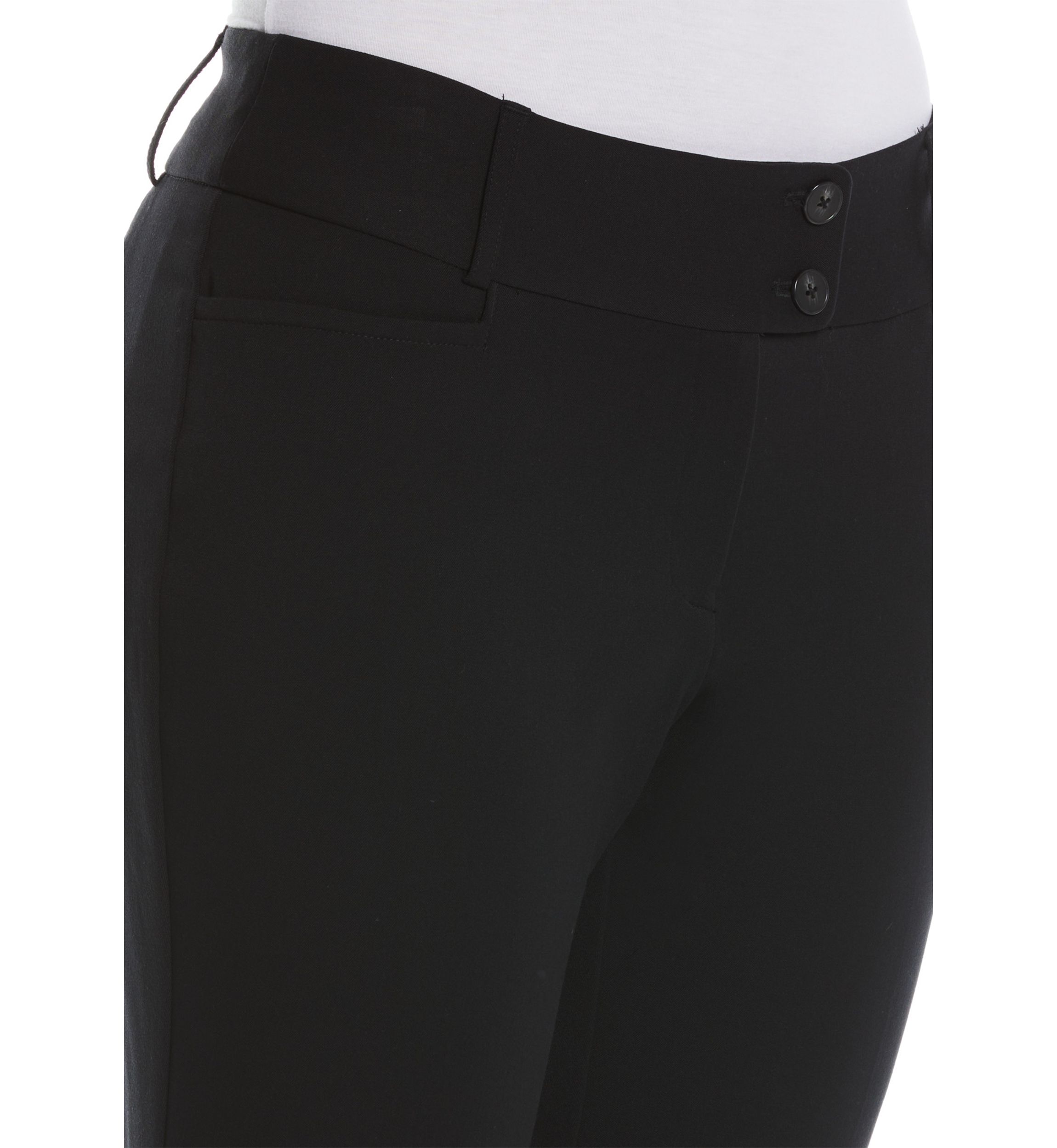 Petite Curvy Fit Short Length Bootcut Pants