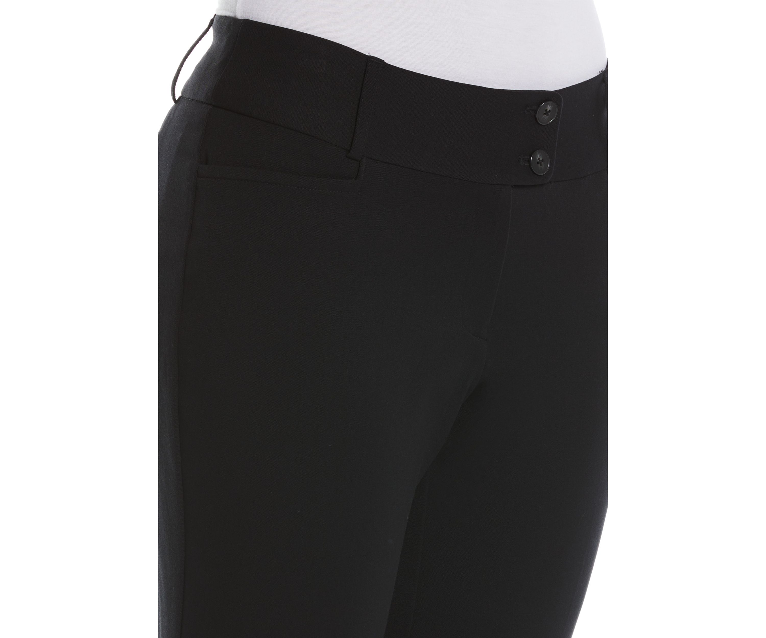 Petite Curvy Fit Short Length Bootcut Pants