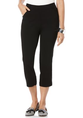 Rafaella Petite Power Stretch Capri | belk