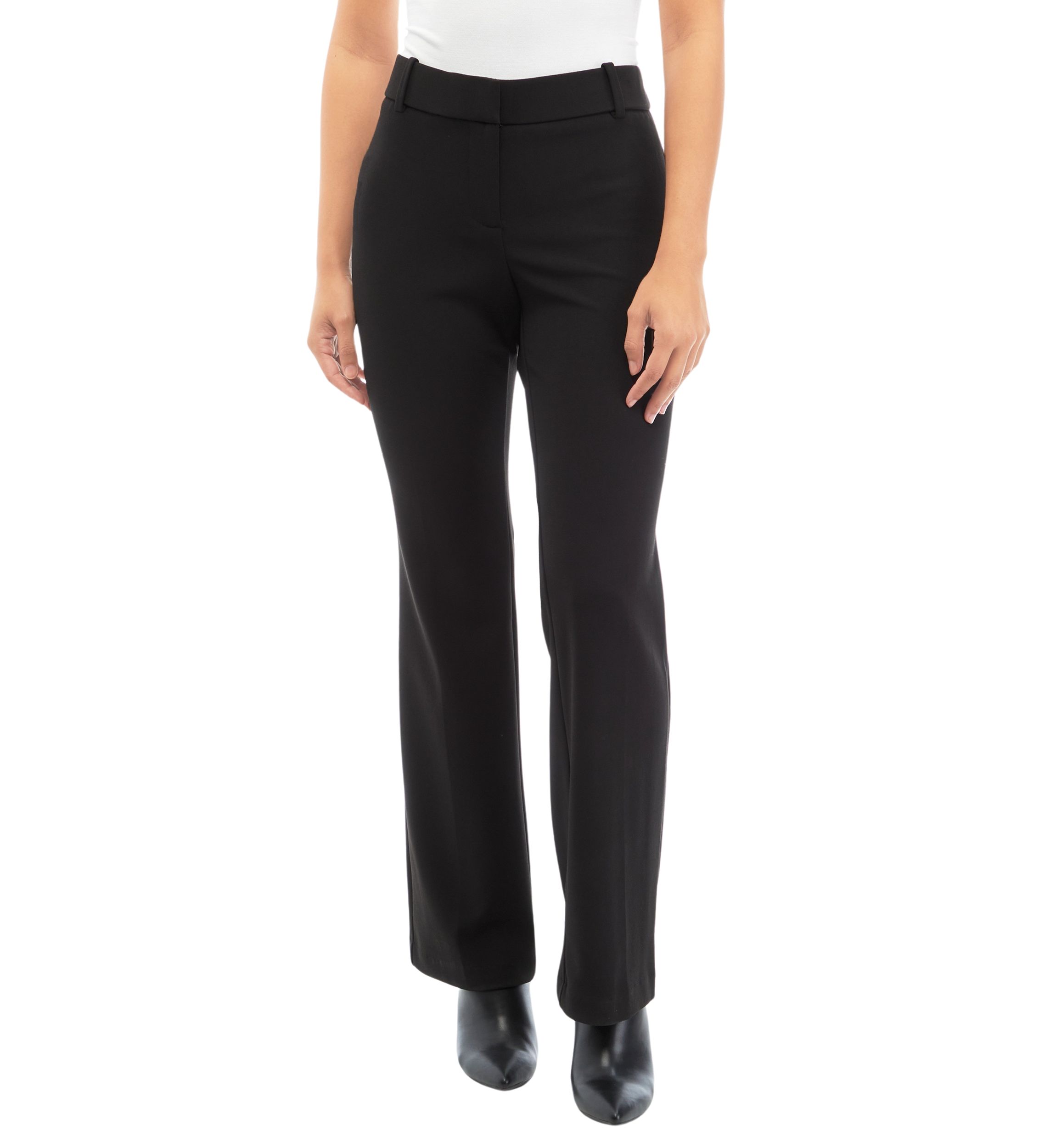 Petite Stretch Crepe Pants - Classic Fit