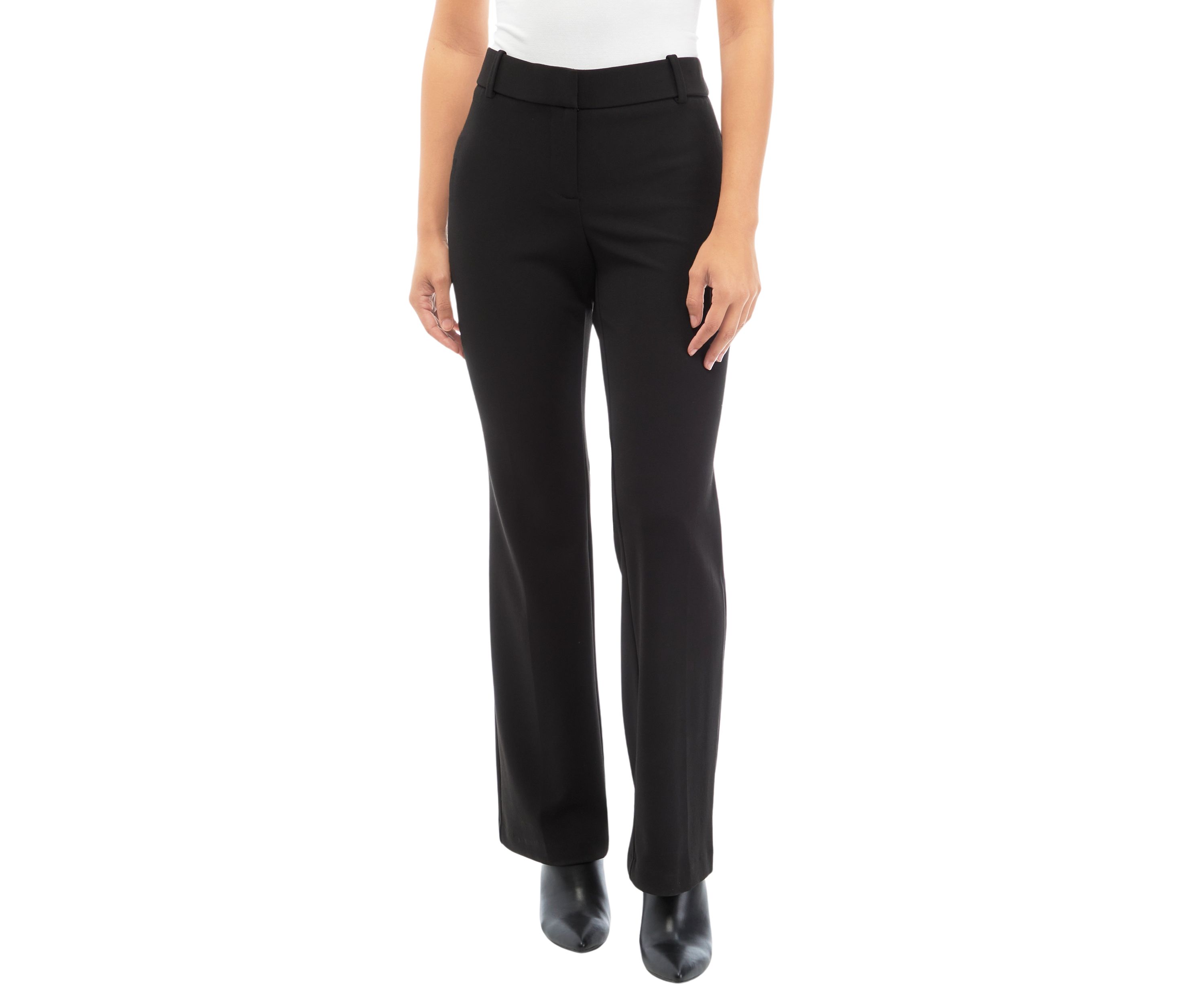 Petite Stretch Crepe Pants - Classic Fit