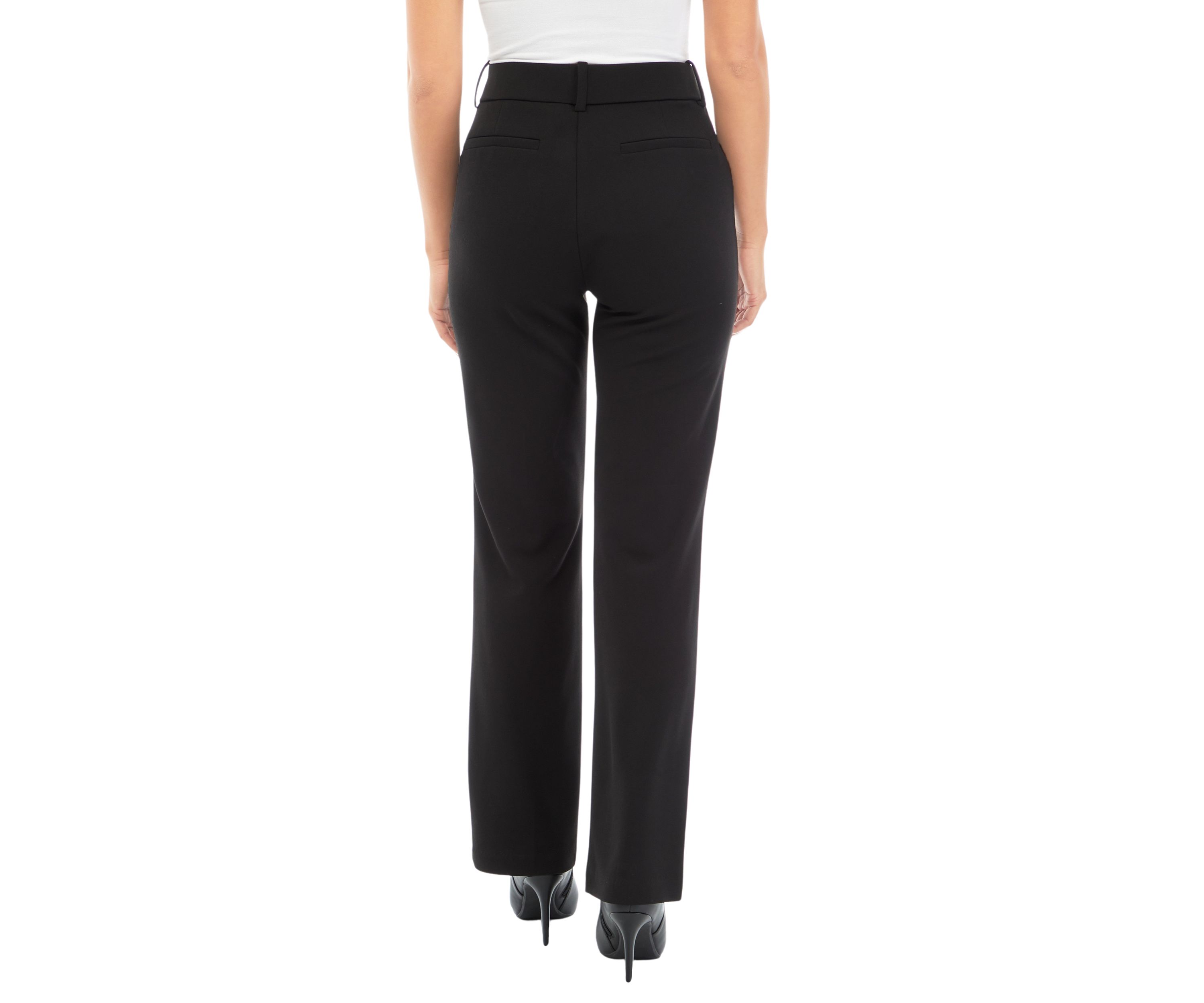 Petite Stretch Crepe Pants - Classic Fit