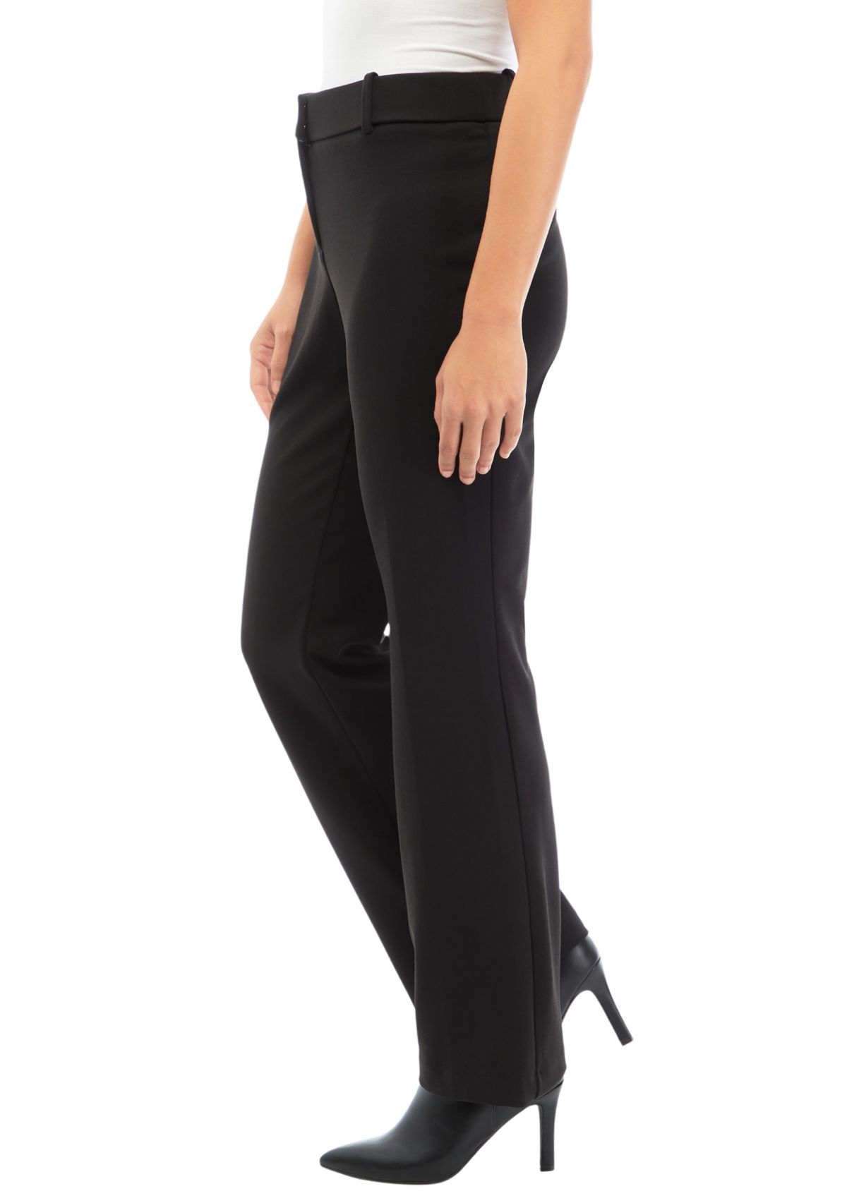 Petite Stretch Crepe Pants - Classic Fit