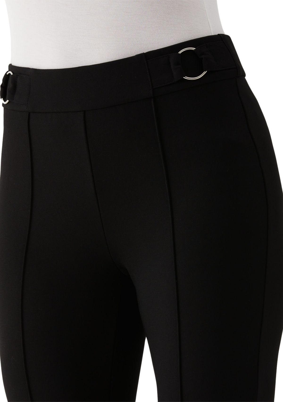 Petite Slim Leg Ankle Pants with Hardware