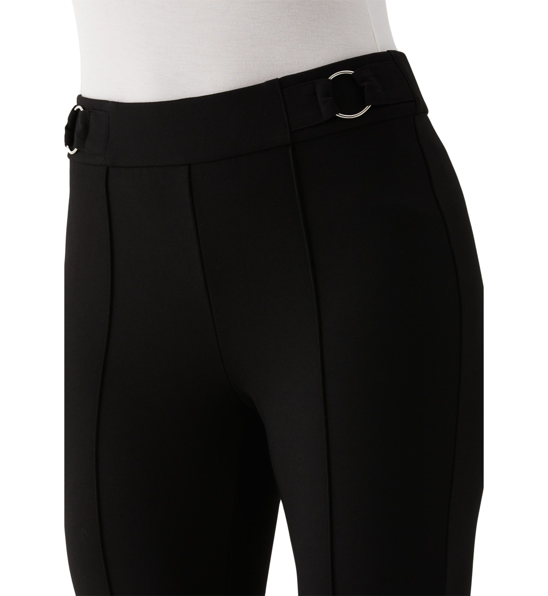 Petite Slim Leg Ankle Pants with Hardware