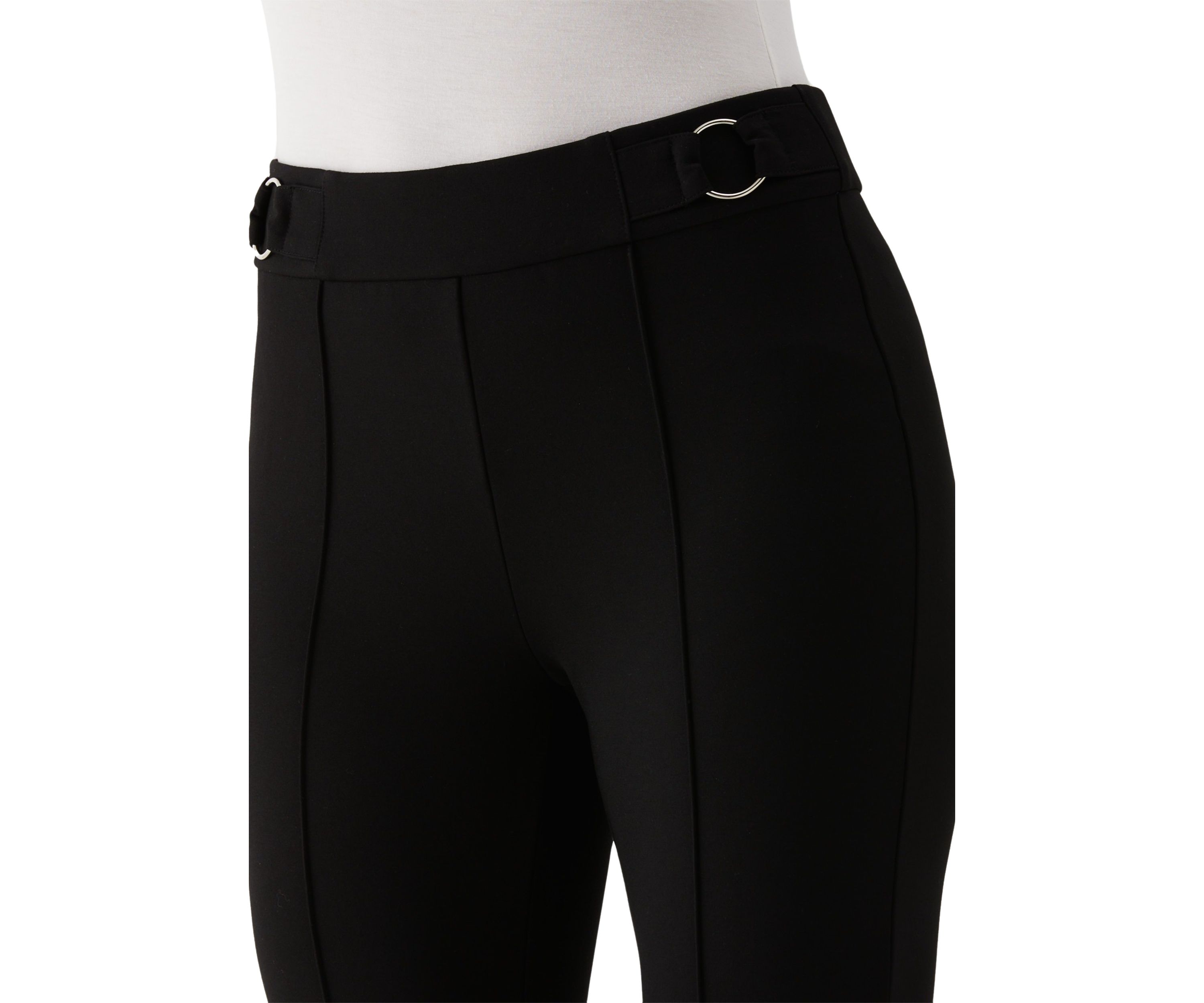 Petite Slim Leg Ankle Pants with Hardware