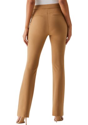 Rafaella Women's Petite Slim Ankle Pant With Hardware, Pull-on