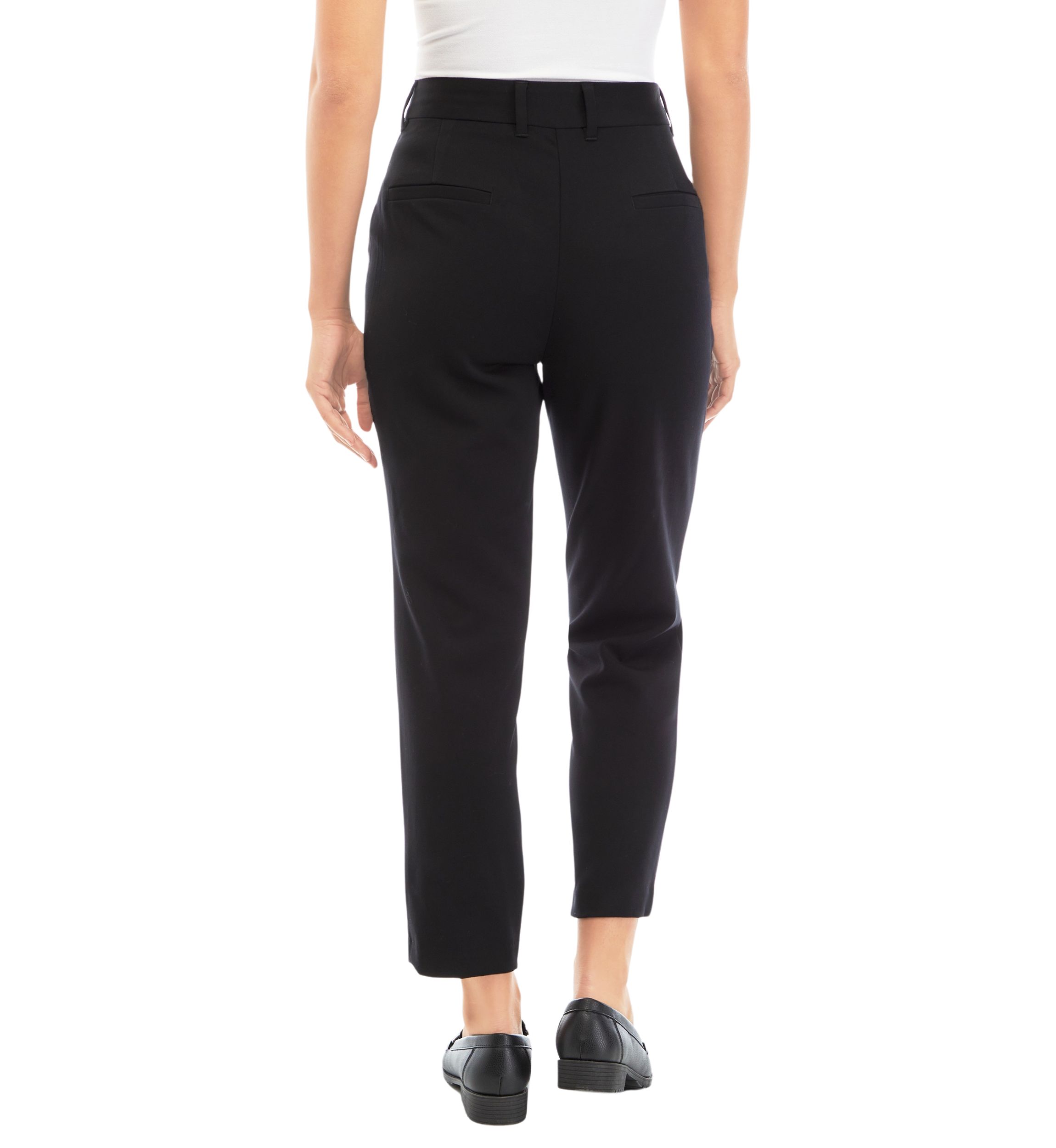 Petite Straight Leg Ankle Pants