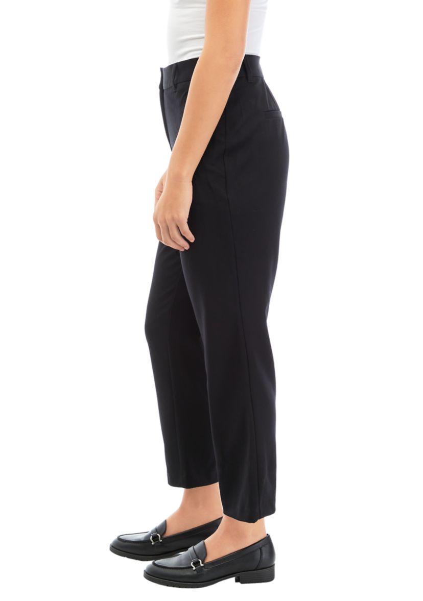 Petite Straight Leg Ankle Pants