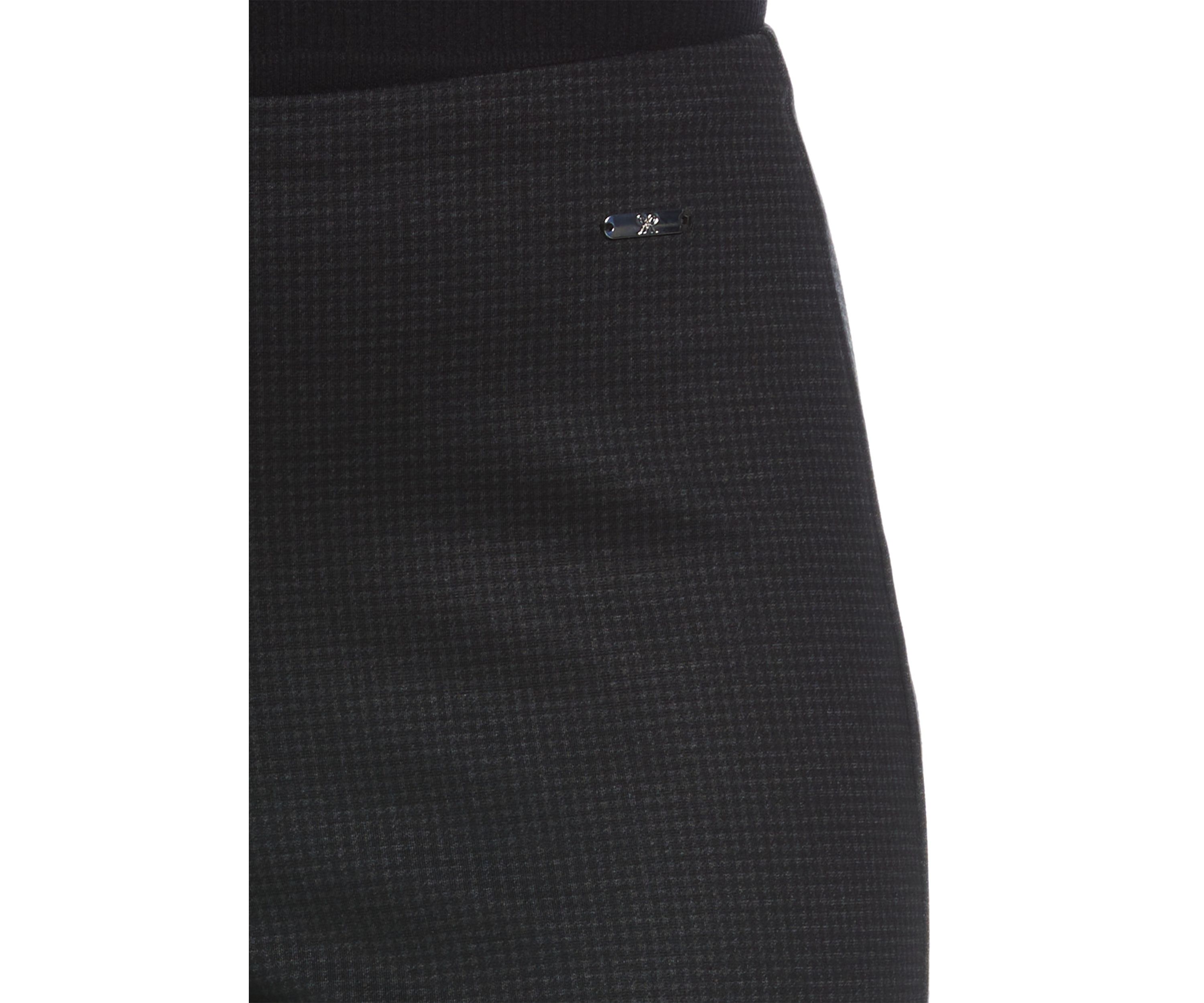 Petite Houndstooth Pull On Pants