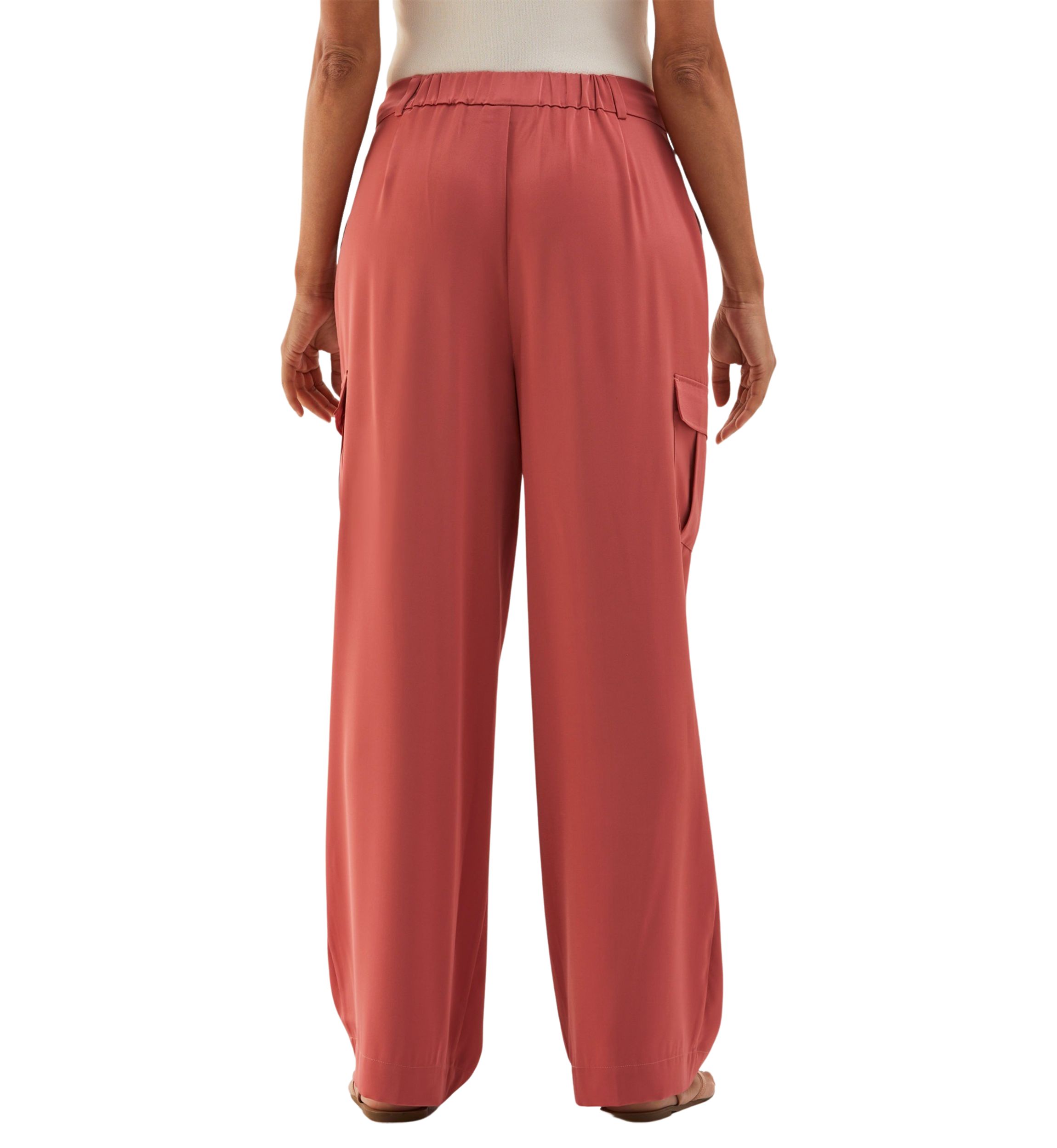 Petite Shine Cargo Pants