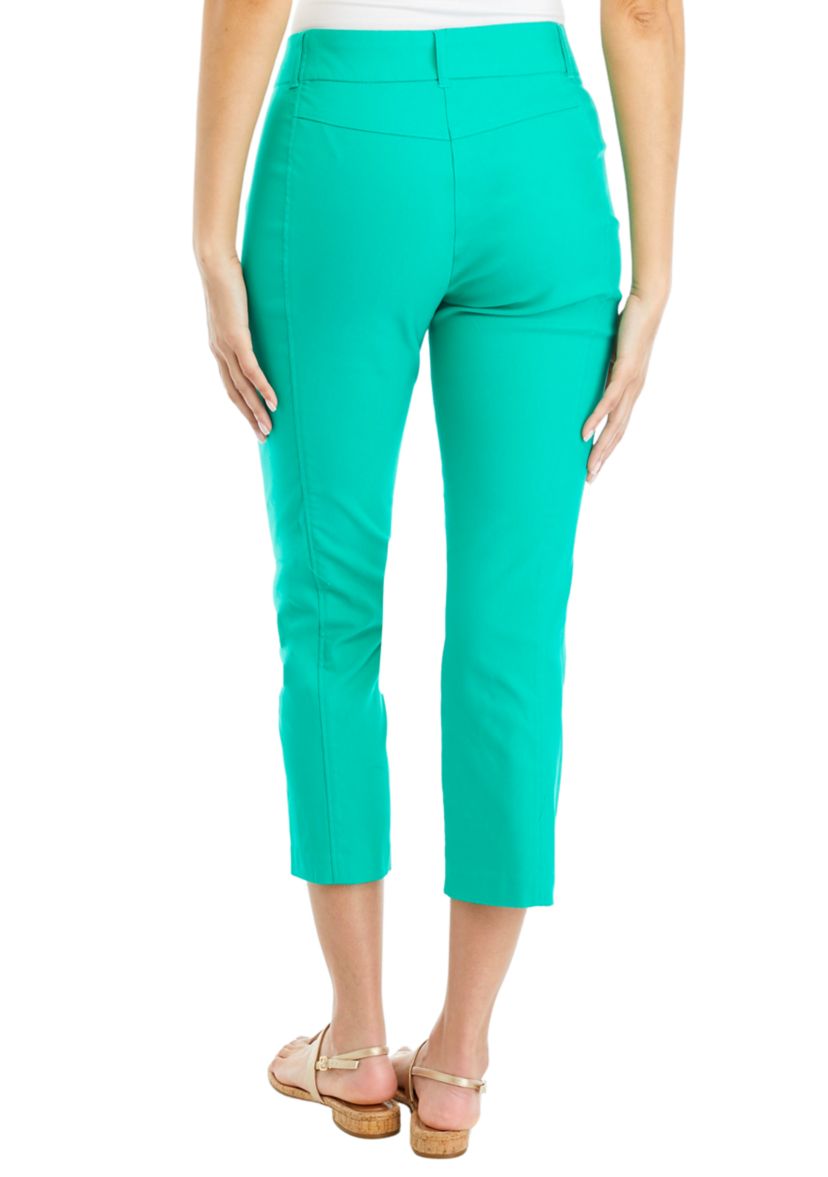 Petite Straight Leg Cropped Pants