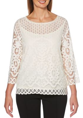 belk lace tops