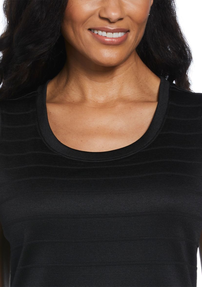 Petite Ottoman Knit Sleeveless Shell Top