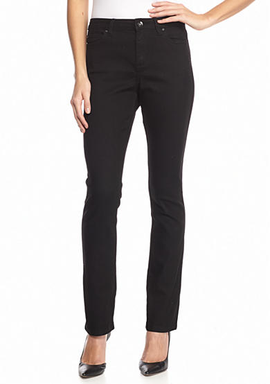Rafaella Curvy Black Jeans - Belk.com