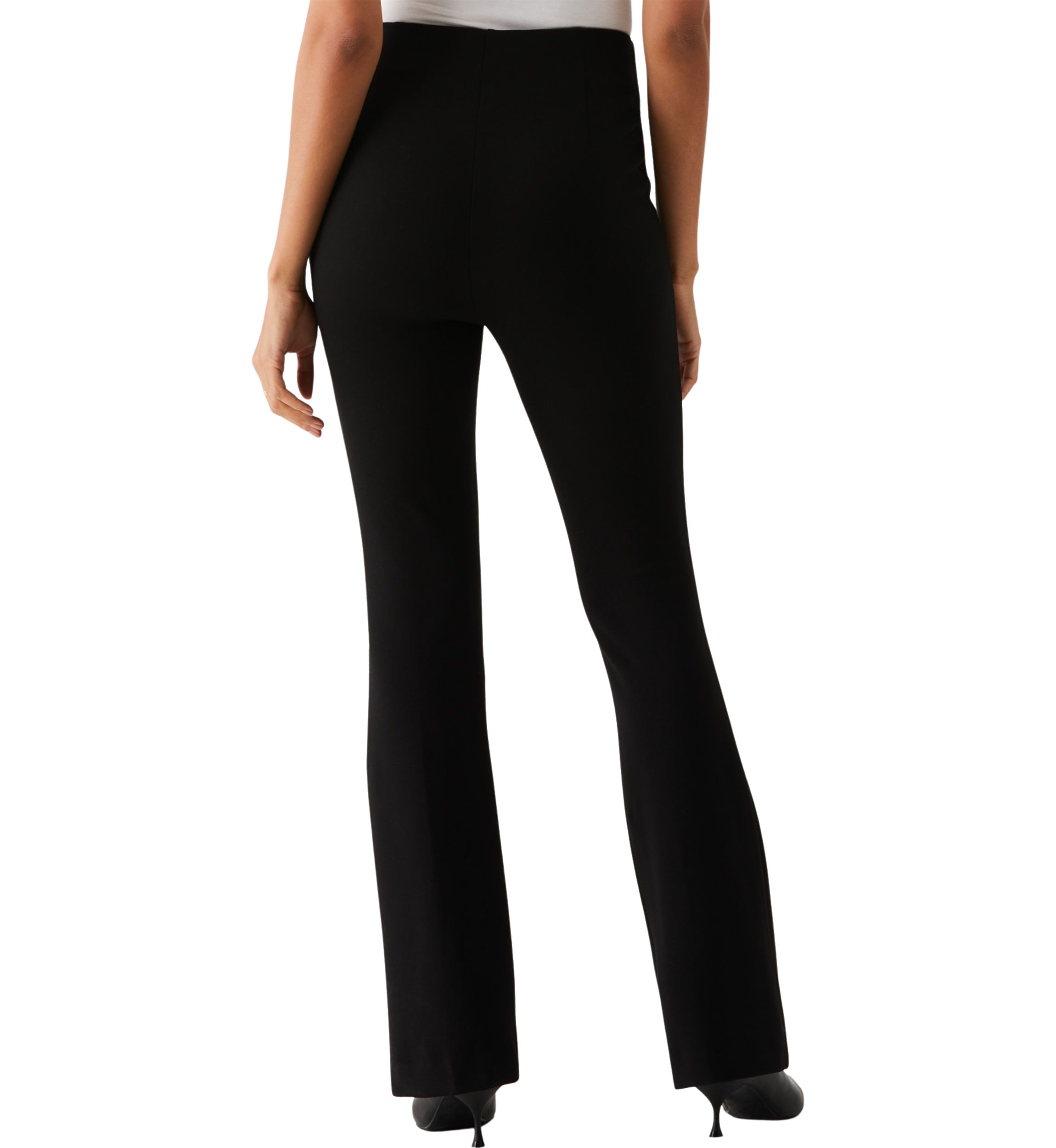 Womens Ponte Boot Cut Pants