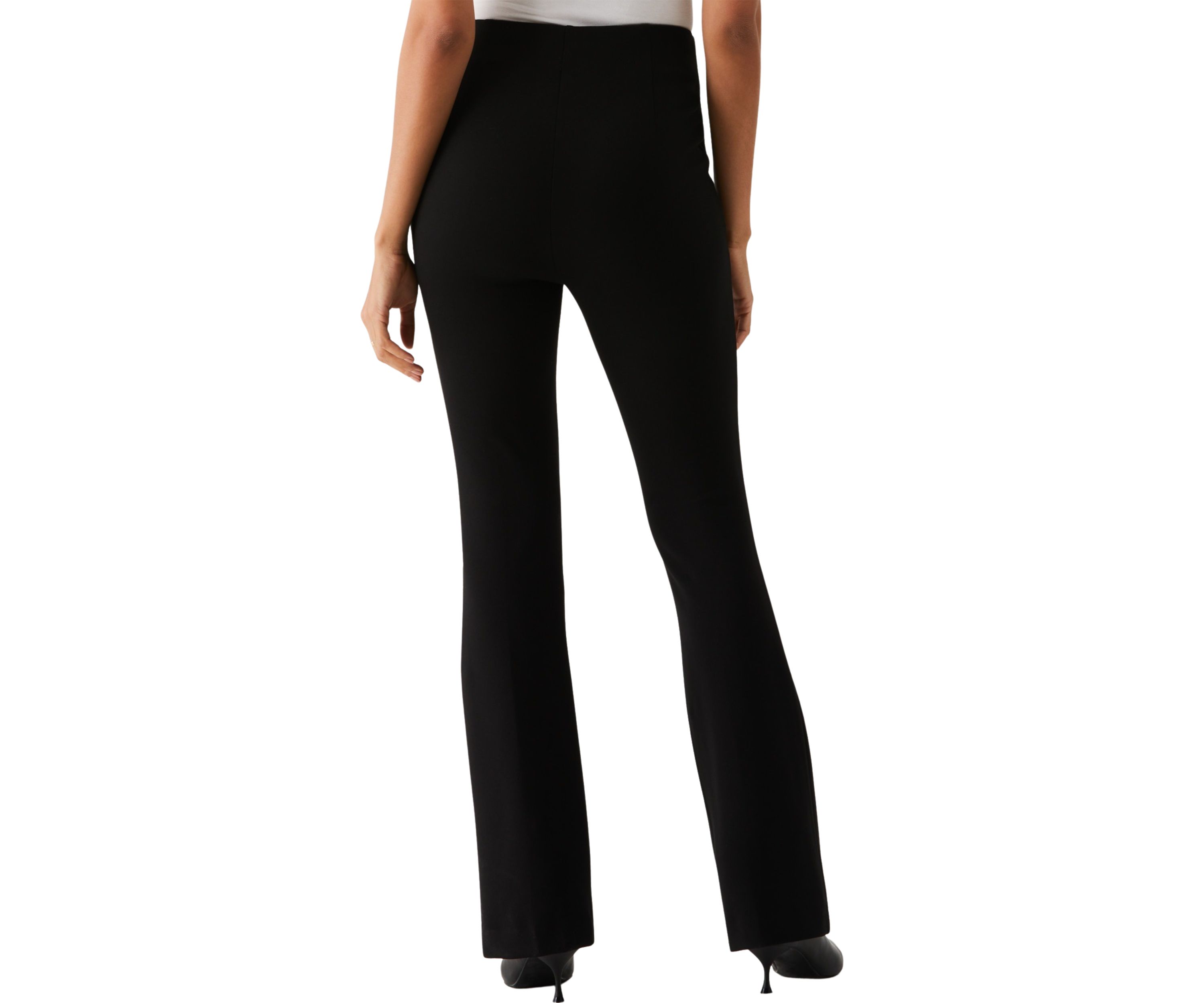 Womens Ponte Boot Cut Pants