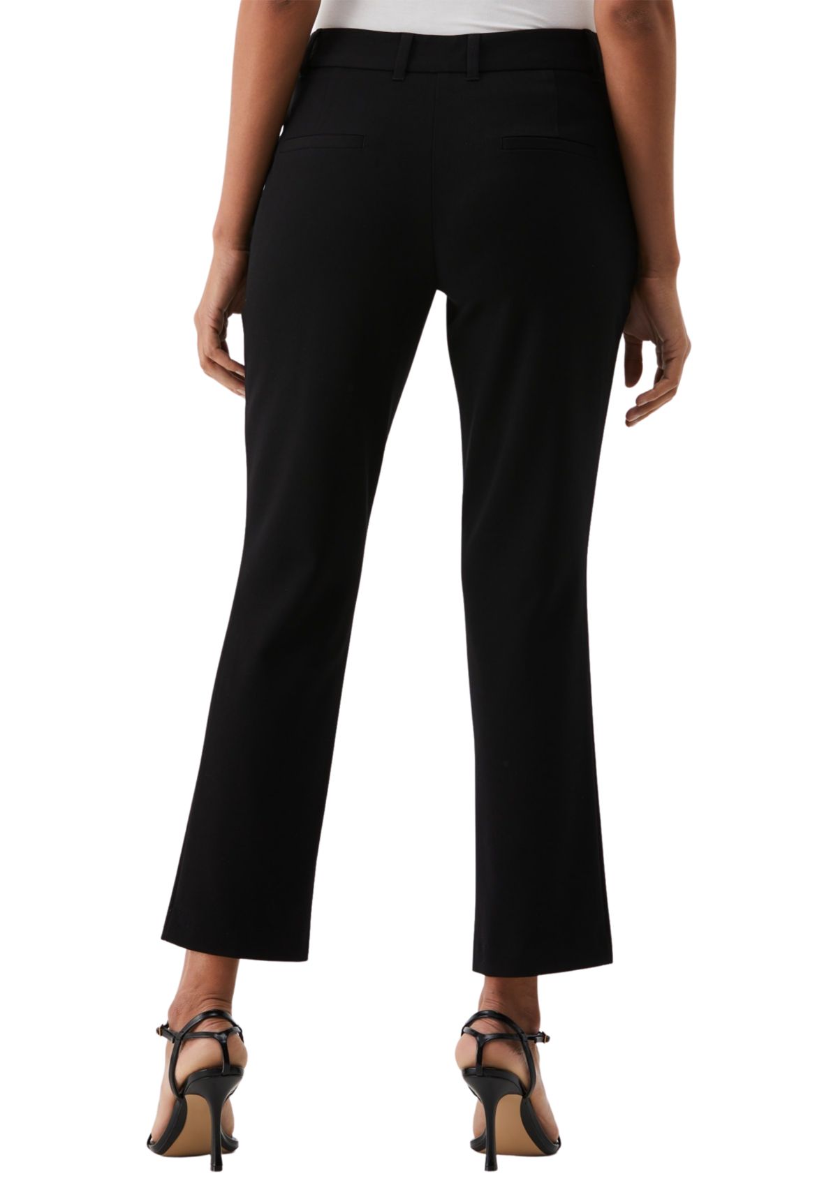 Womens Straight Leg Ankle Pants