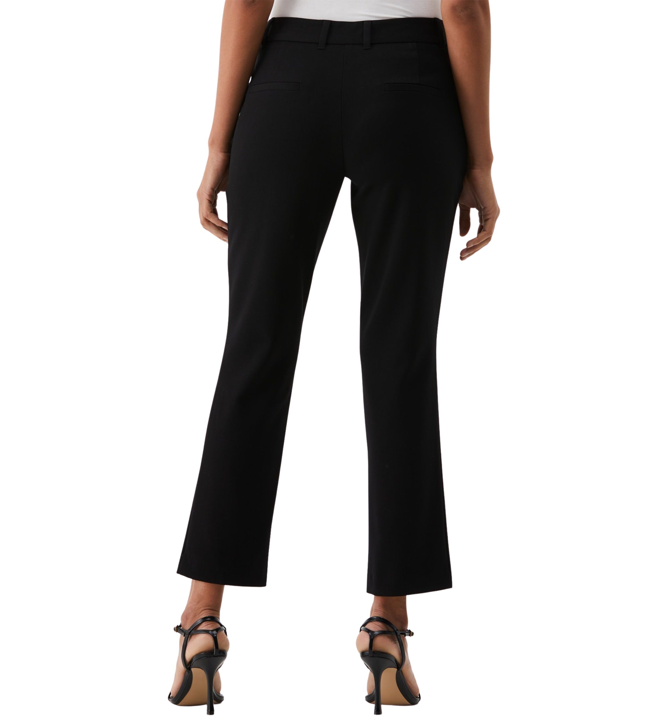 Womens Straight Leg Ankle Pants