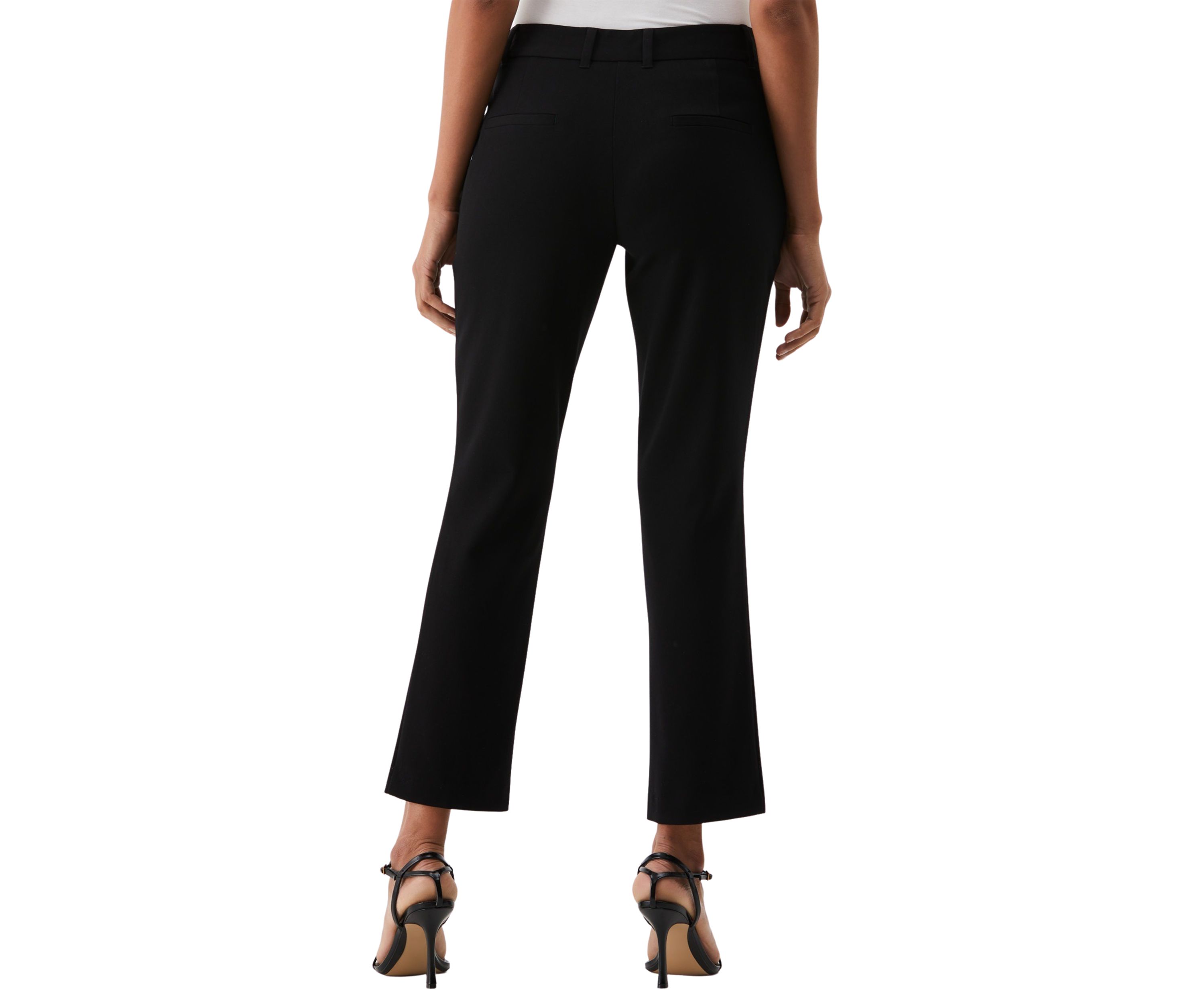 Womens Straight Leg Ankle Pants