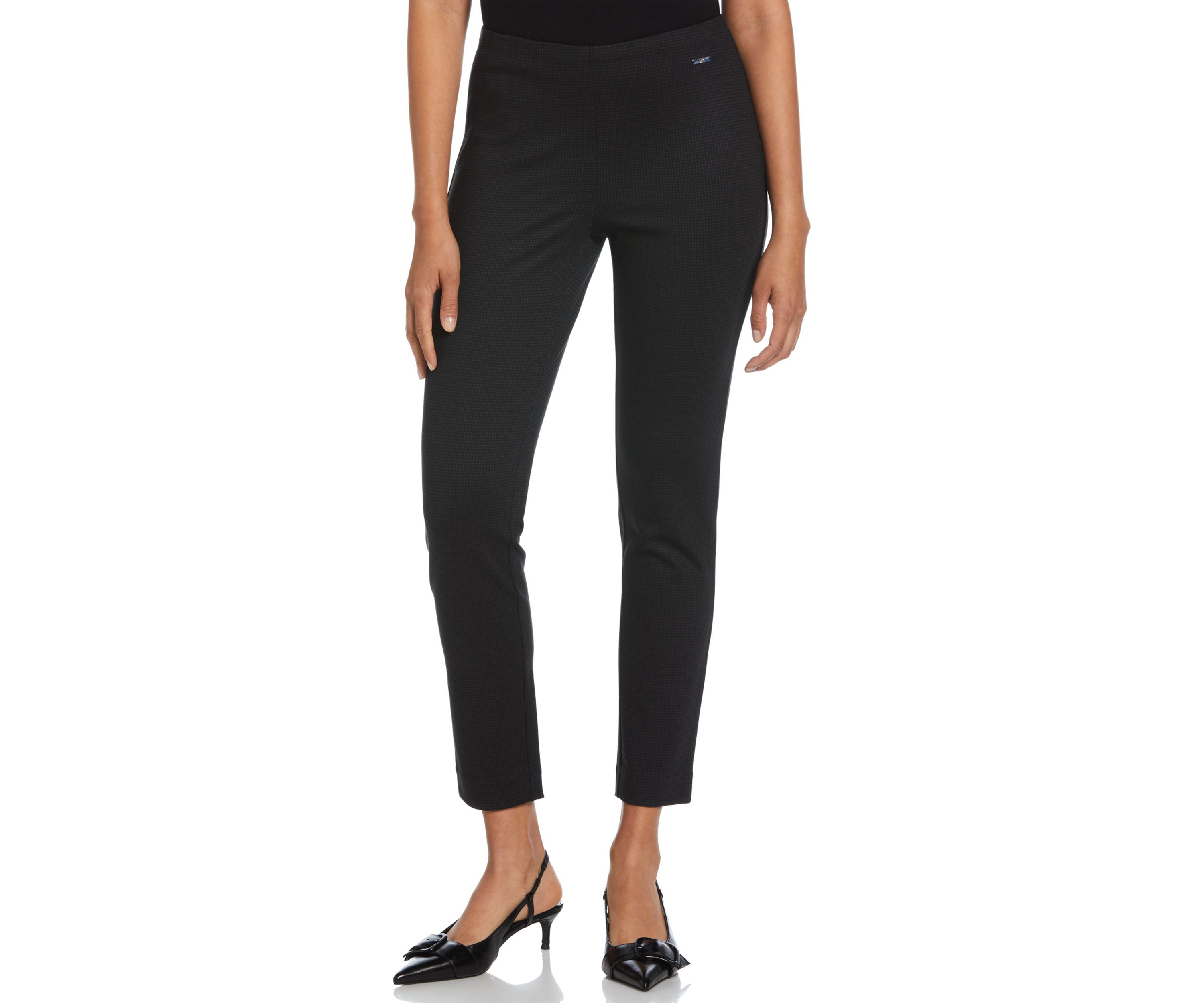 Houndstooth Pull On Pants