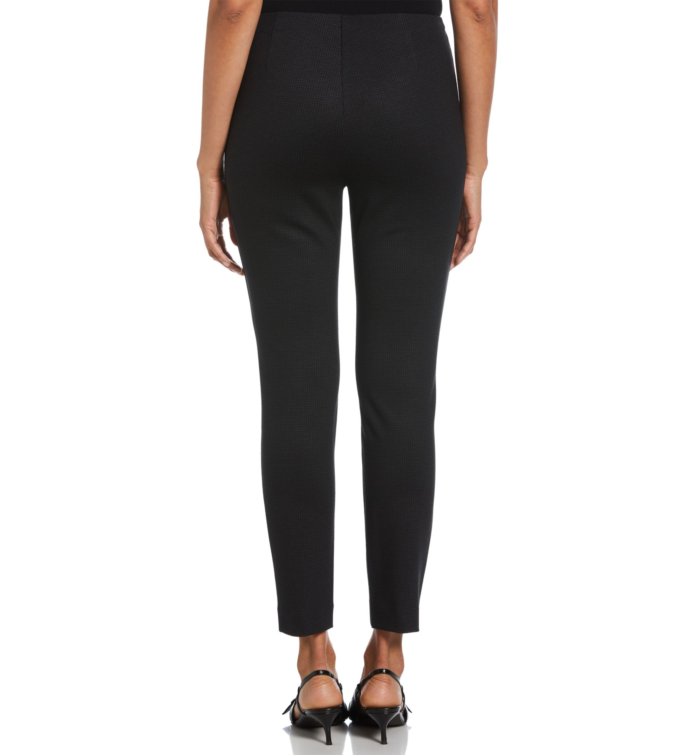 Houndstooth Pull On Pants