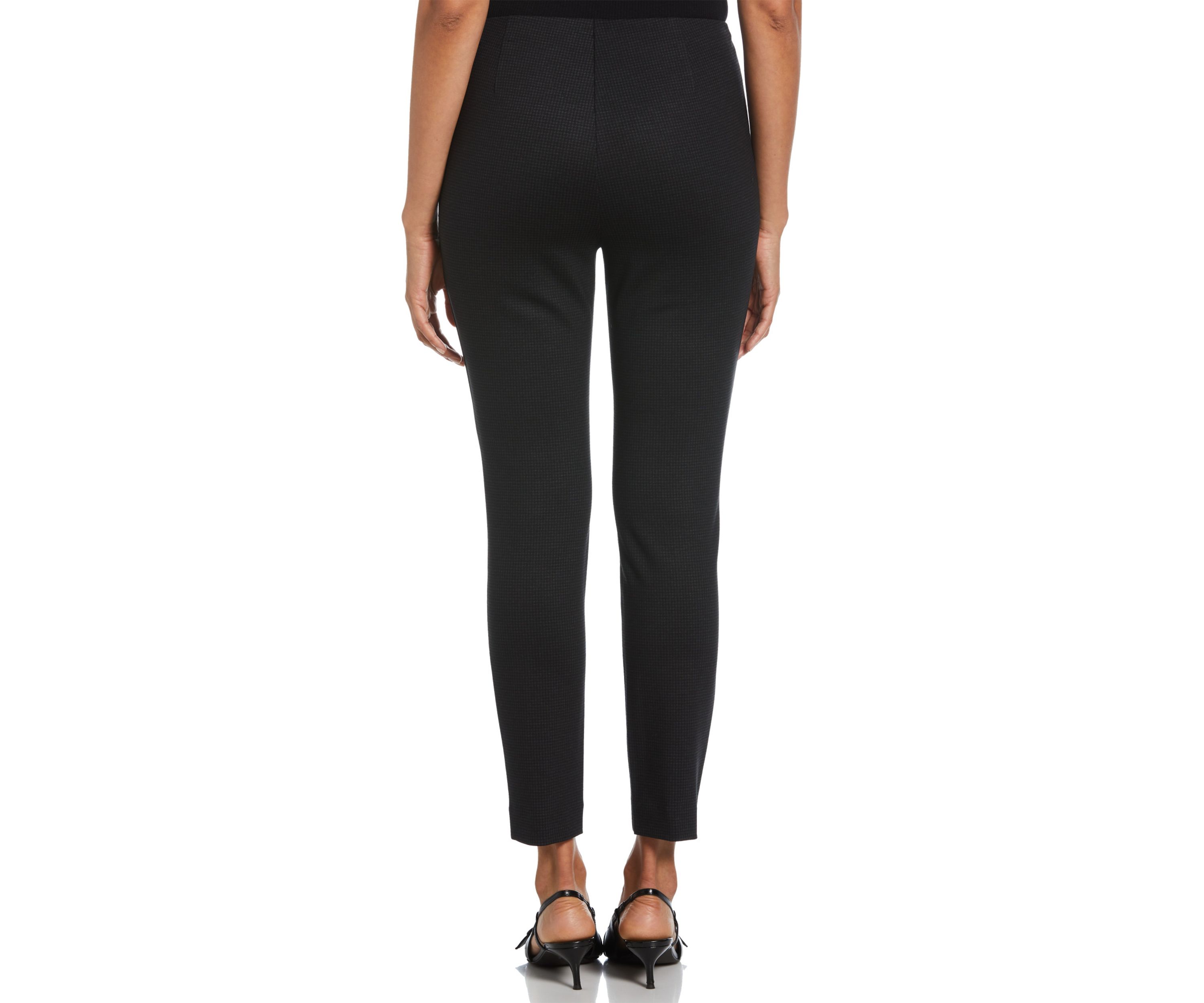 Houndstooth Pull On Pants