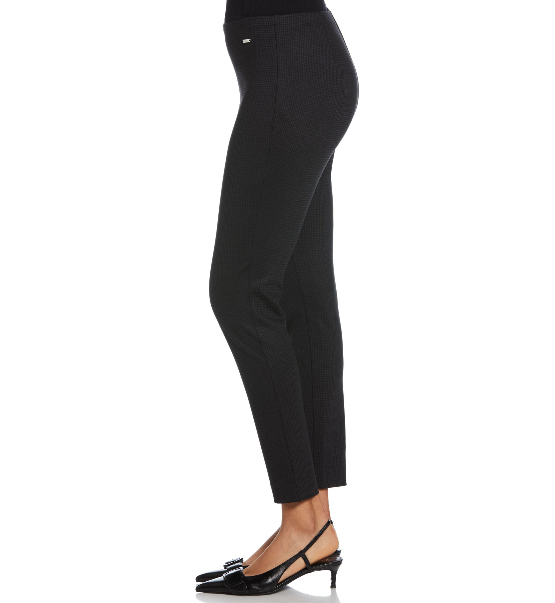 Houndstooth Pull On Pants