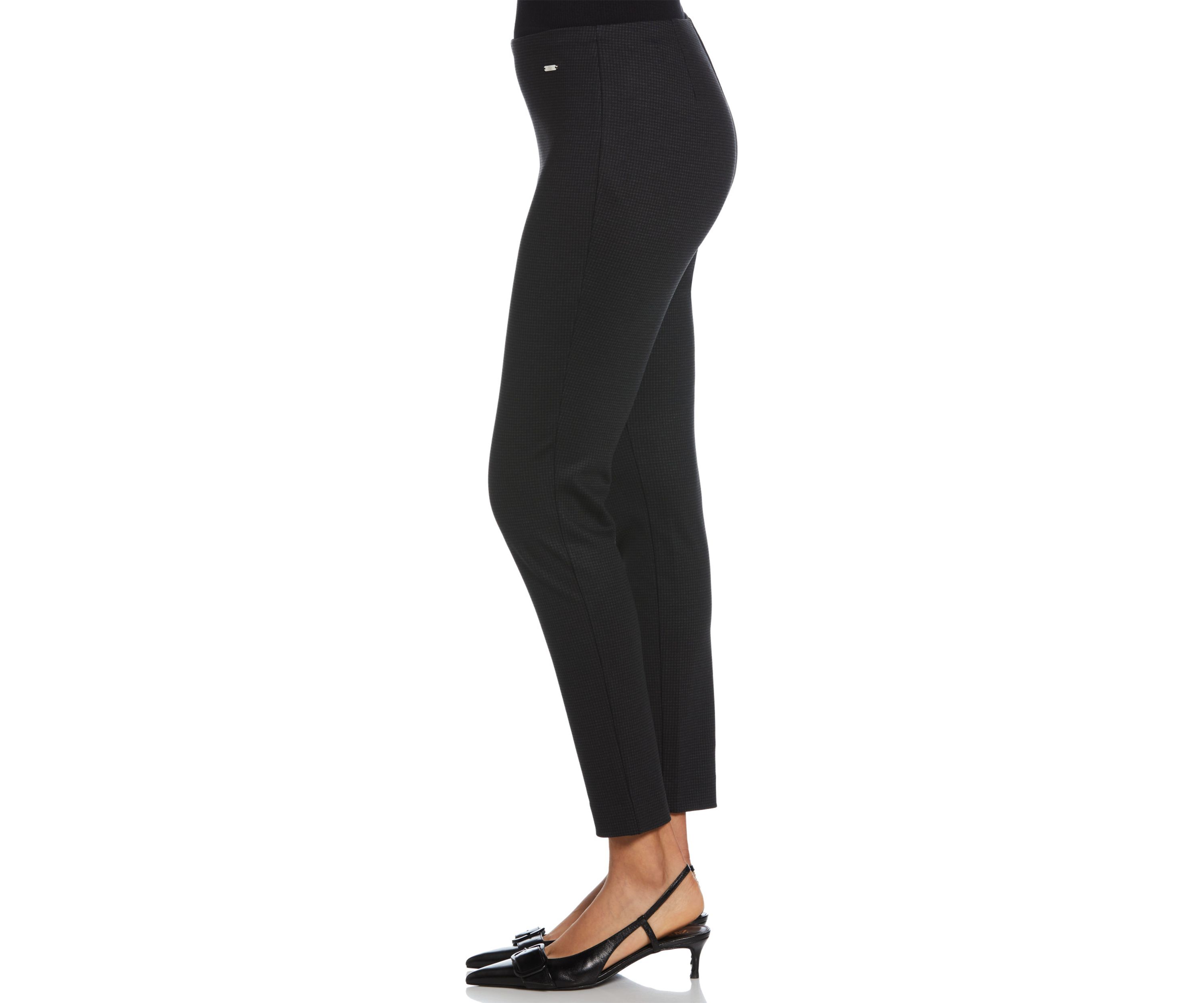 Houndstooth Pull On Pants