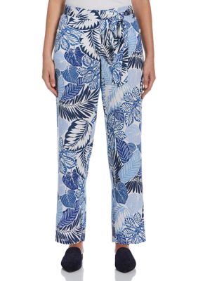 printed pull on pants