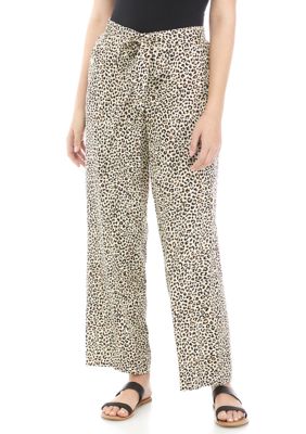 Rafaella Women's Tanzania Texture Pull On Belted Pants | belk