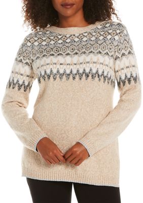 Rafaella Women's Fair Isle Tunic Sweater | belk
