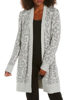 Rafaella Women's Leopard Duster Cardigan | belk