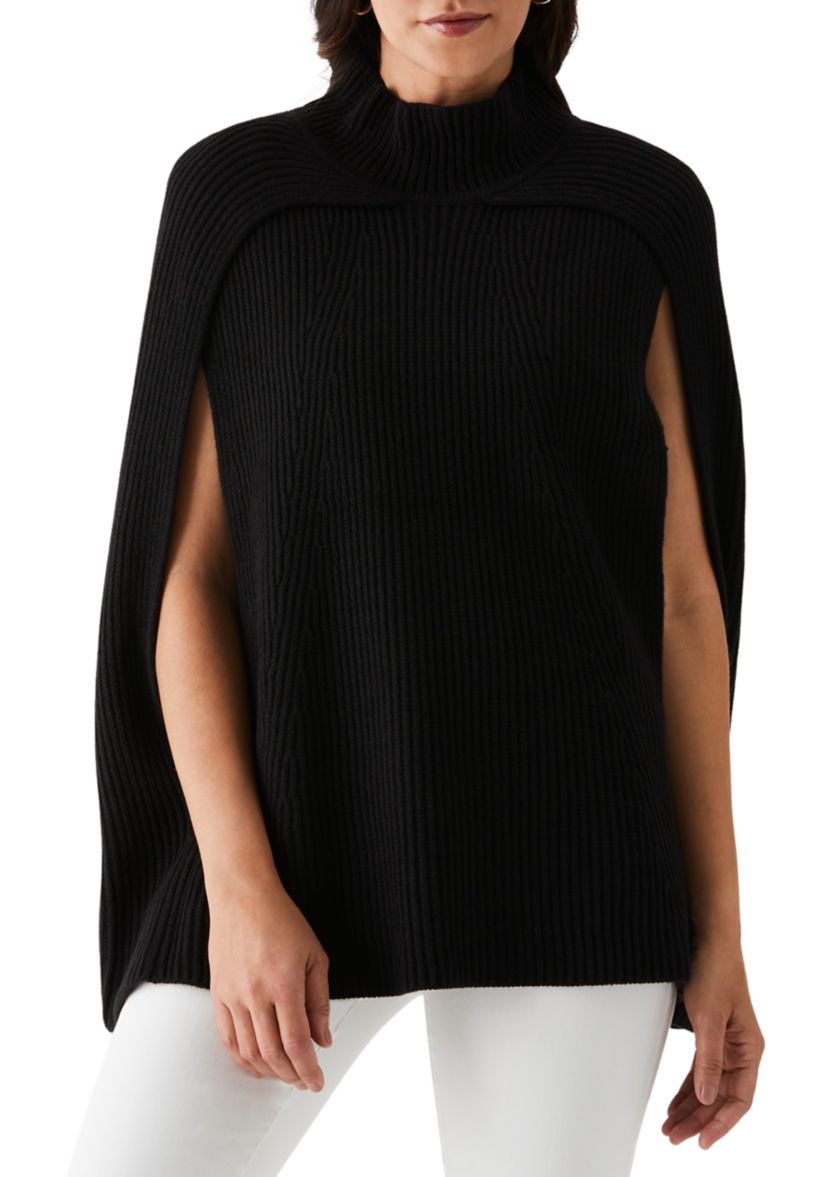 Womens Poncho Sweater