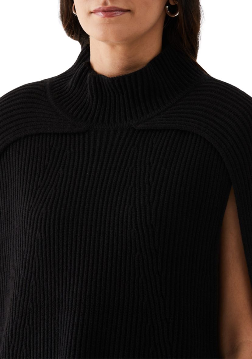 Womens Poncho Sweater