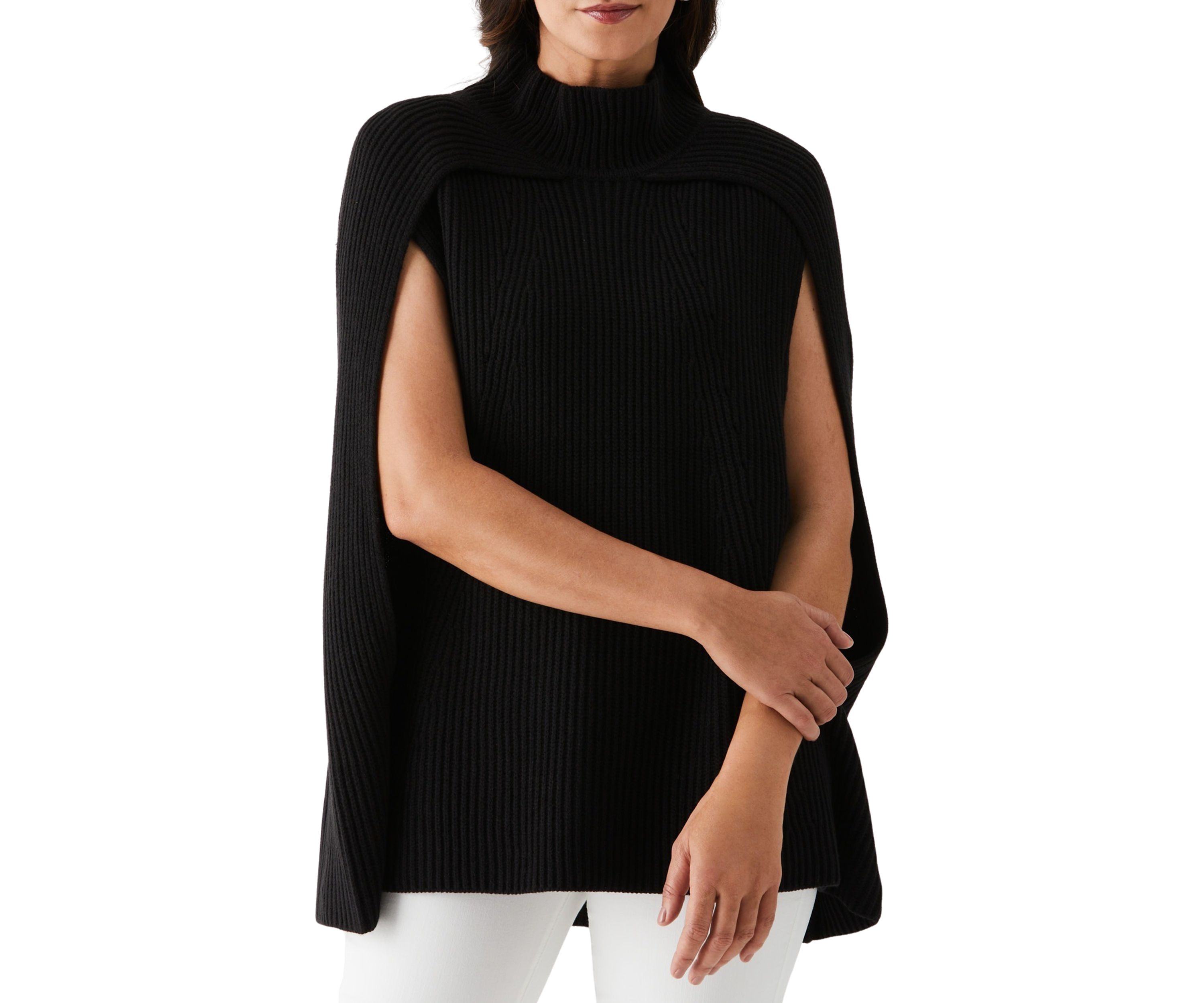 Womens Poncho Sweater
