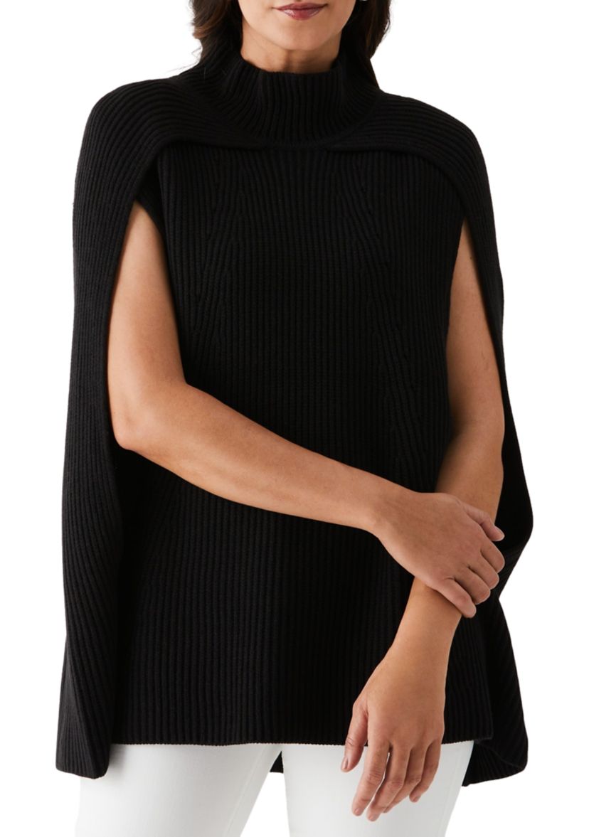 Womens Poncho Sweater