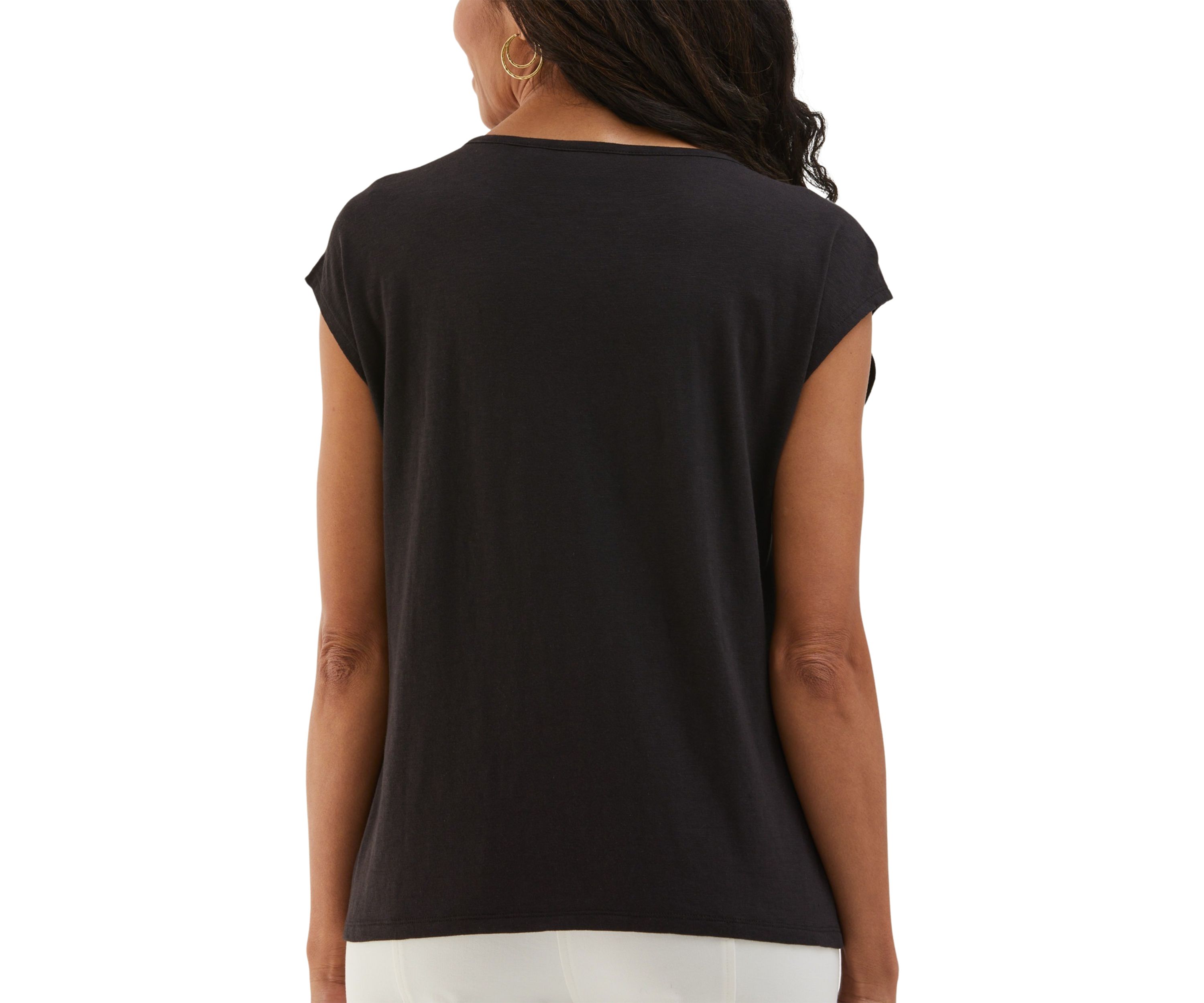 Womens Rivet Detail Top