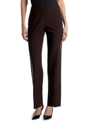 kim rogers petite straight leg pant