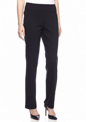 Kim Rogers® Straight Leg Tech Stretch Pants - Tall