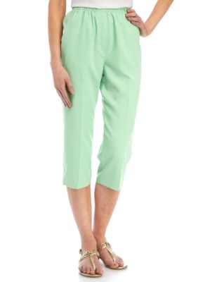 Kim Rogers® Pull-On Microfiber Capri Pant | belk