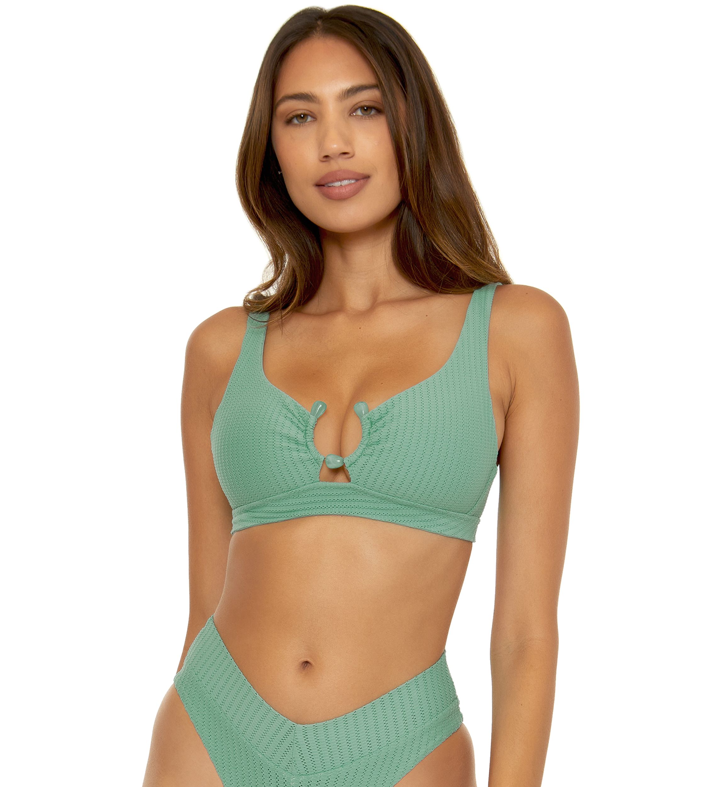 Line Sand Scoop Neck Swim Top