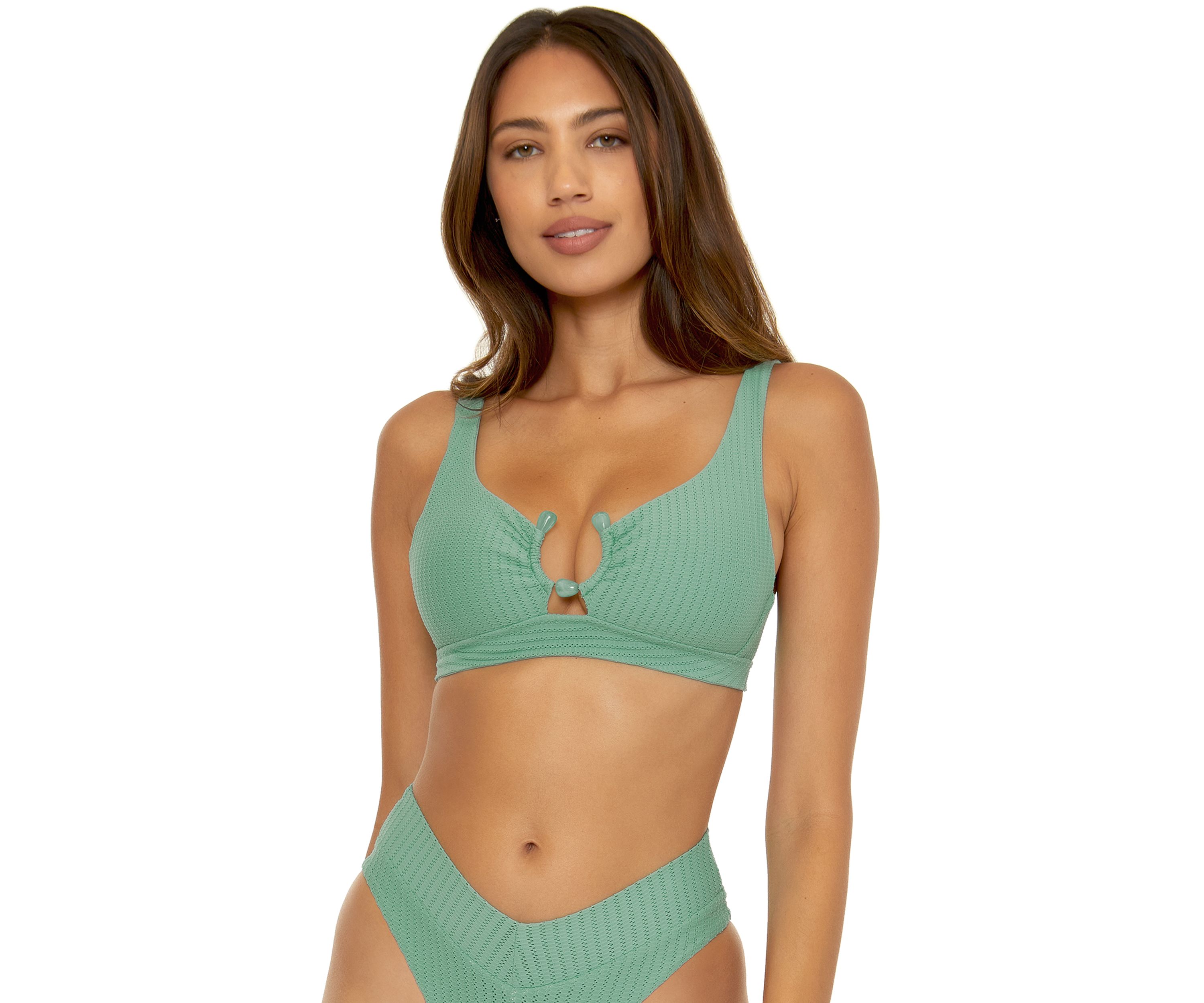 Line Sand Scoop Neck Swim Top