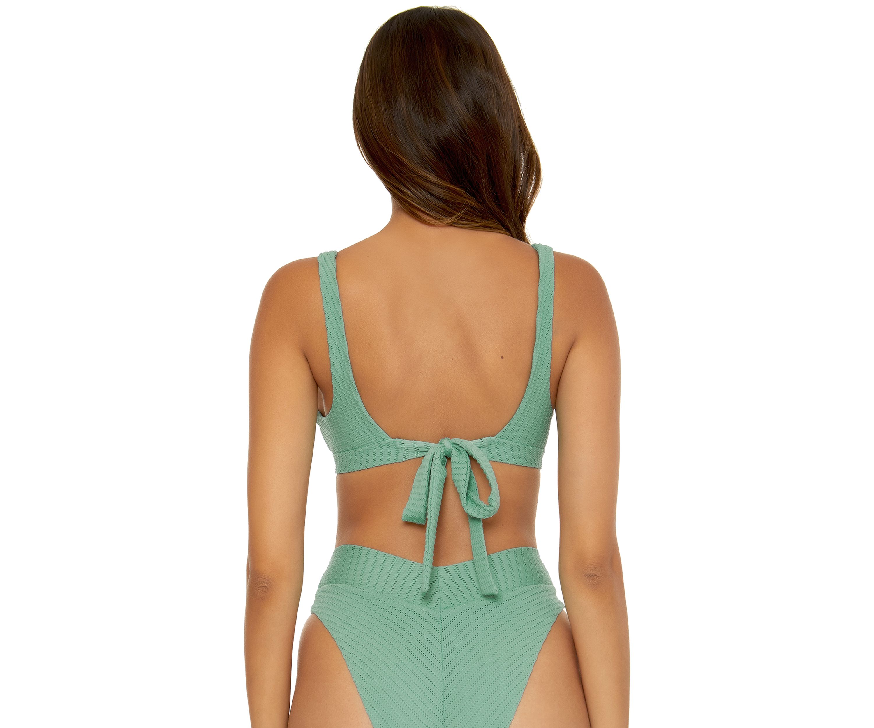 Line Sand Scoop Neck Swim Top