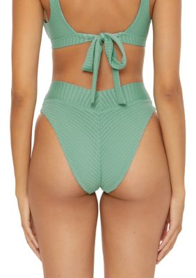 Line Sand High Waisted Swim Bottoms