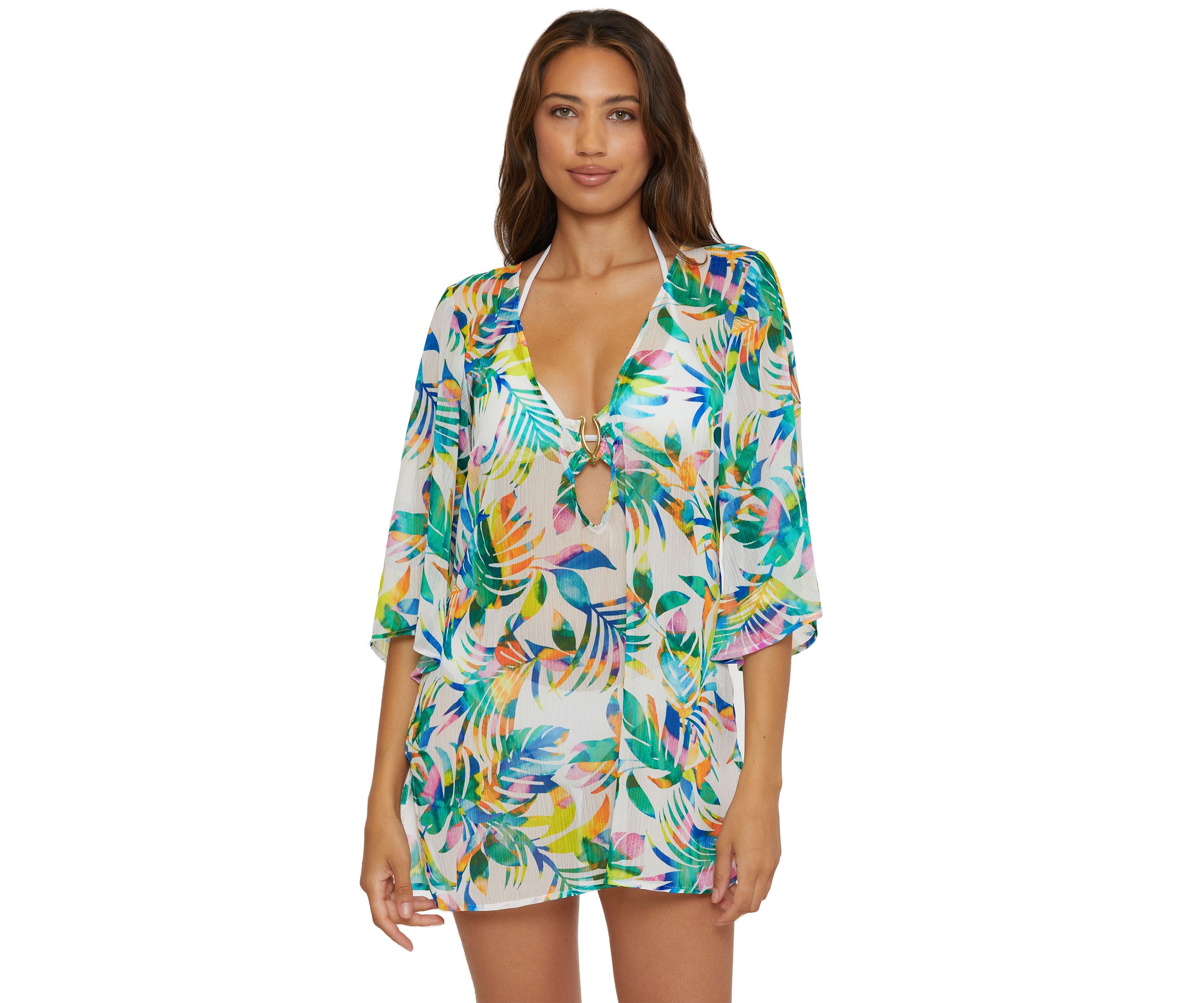 Isla Verde Tropical Swim Cover Up