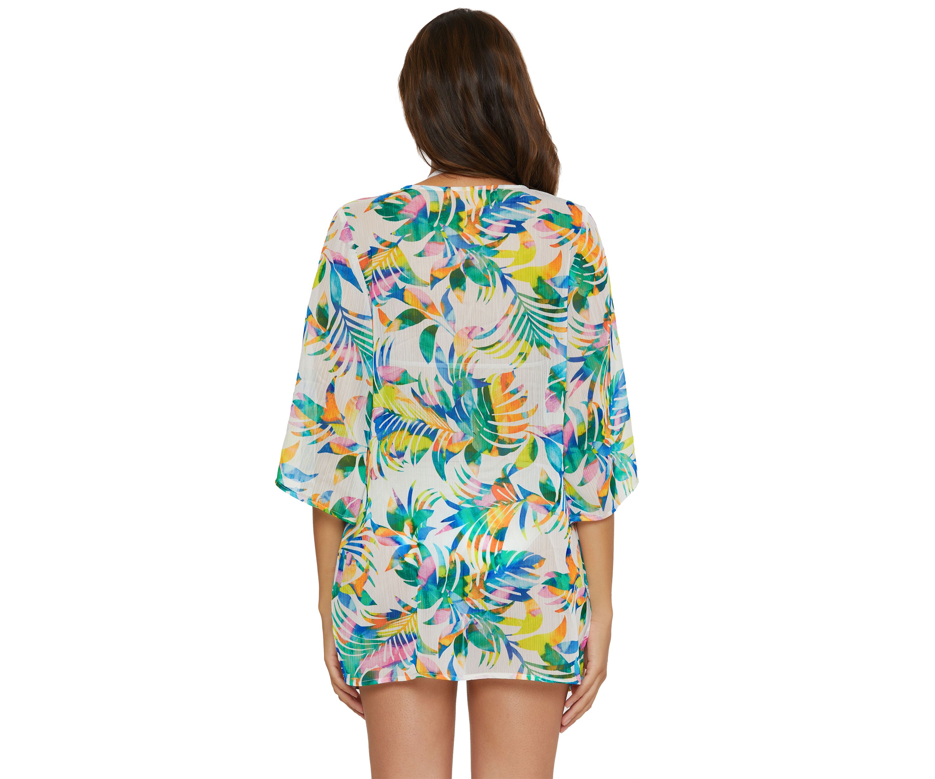Isla Verde Tropical Swim Cover Up