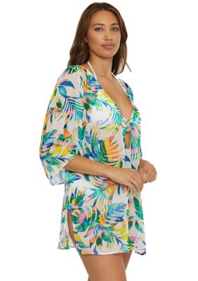 Isla Verde Tropical Swim Cover Up